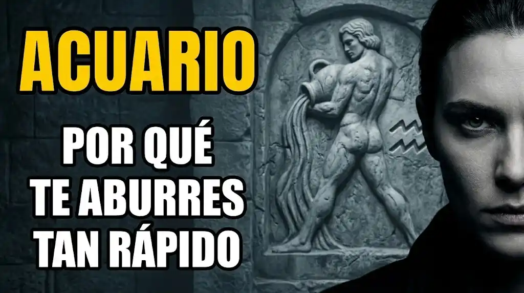 Acuario por qué te aburres tan rápido de las personas y qué hacer