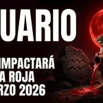 ACUARIO LUNA ROJA MARZO 2026