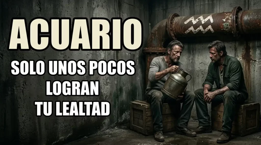 Acuario lo que realmente buscas en una amistad a largo plazo